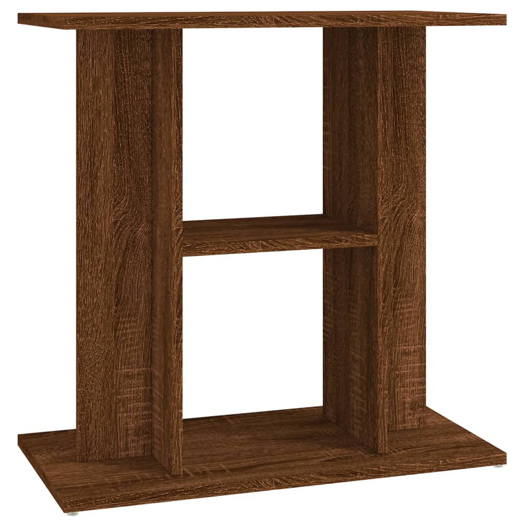 Vidaxl Aquarium Standard 60x30x60 cm Couleur de chêne brun en bois transformé