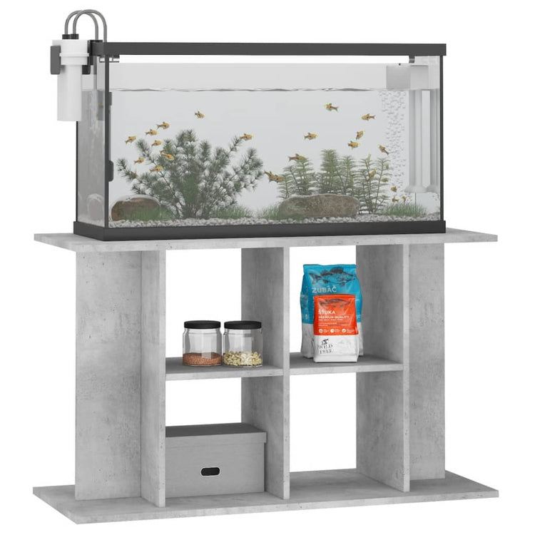 Vidaxl Aquarium Standard 100x40x60 cm Betongrij en bois transformé