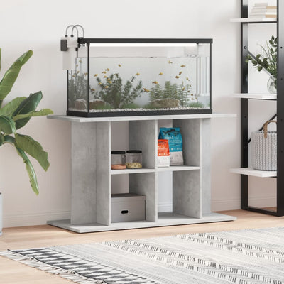 Vidaxl Aquarium Standard 100x40x60 cm Betongrij en bois transformé