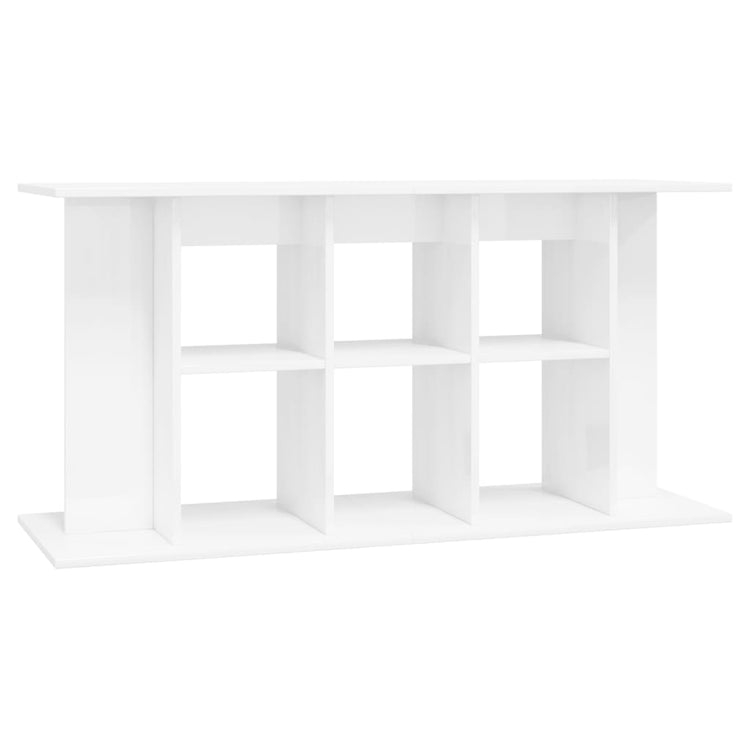 Vidaxl Aquarium Standard 120x40x60 cm Bois de bois de haut brillant blanc