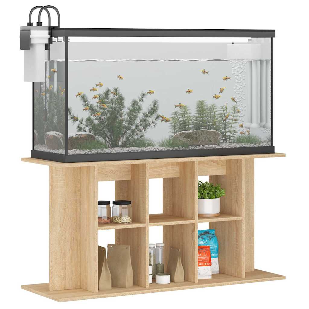 Vidaxl Aquarium Standard 120x40x60 cm Bois de chêne sonoma