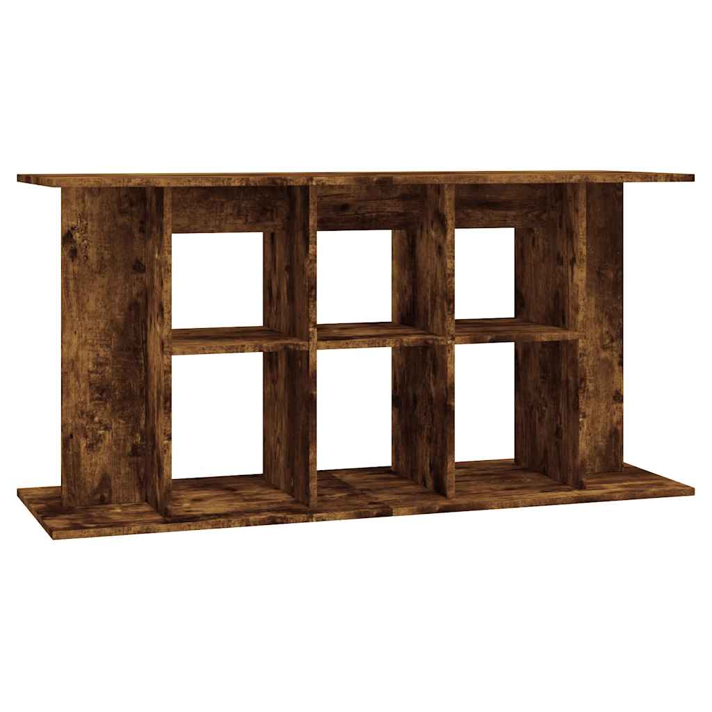Vidaxl Aquarium Standard 120x40x60 cm Couleur de chêne fumé en bois transformé