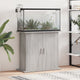 Vidaxl Aquarium Standard 81x36x73 cm Processus en bois Grey Sonoma Oak