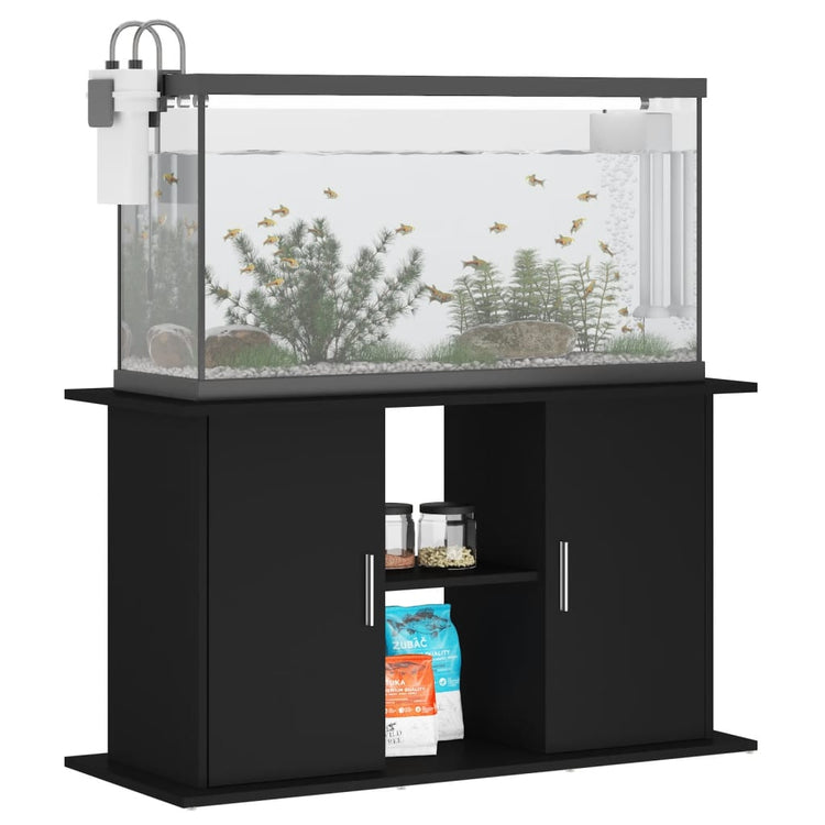 Vidaxl Aquarium Standard 101x41x58 cm Bois transformé noir