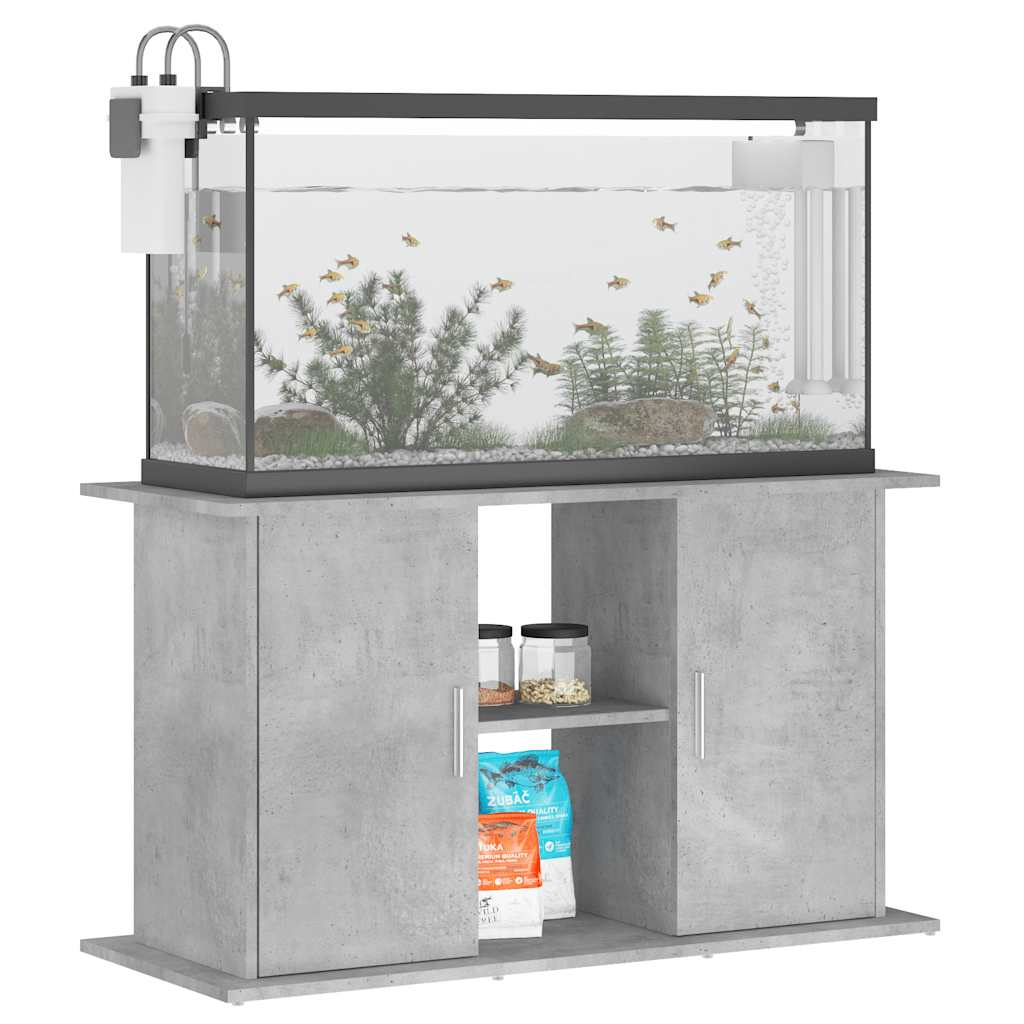 Vidaxl Aquarium Standard 101x41x58 cm Betongrij en bois transformé