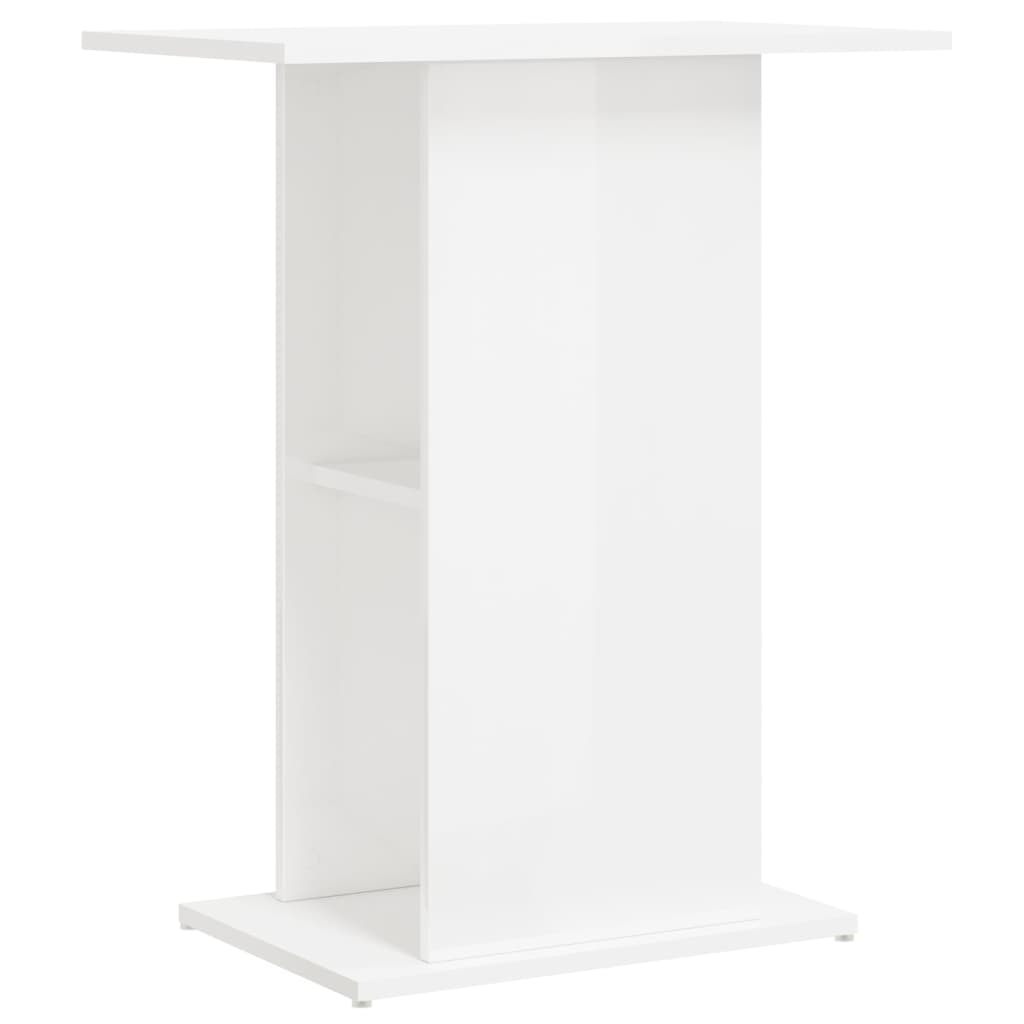 Vidaxl Aquarium Standard 60.5x36x72,5 cm Bois de bois élevé blanc