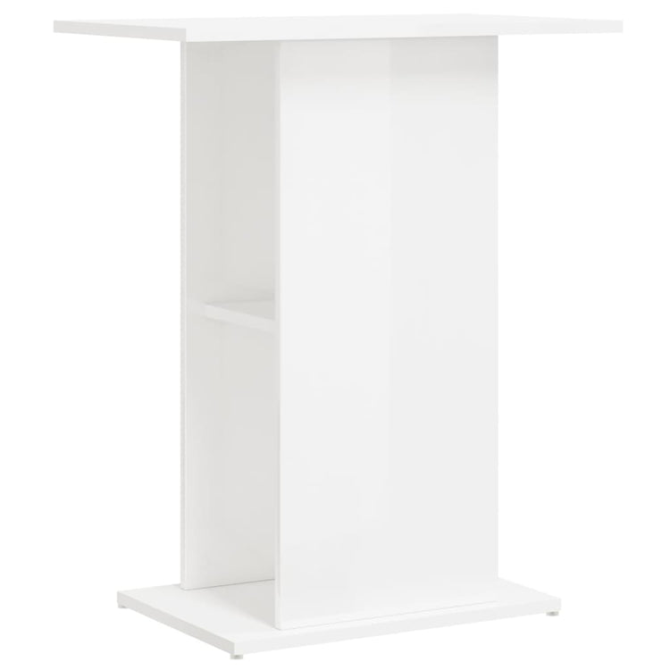 Vidaxl Aquarium Standard 60.5x36x72,5 cm Bois de bois élevé blanc