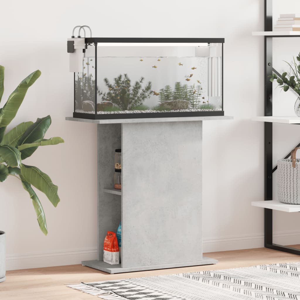 Vidaxl Aquarium Standard 75x36x72,5 cm Prix de béton en bois transformé