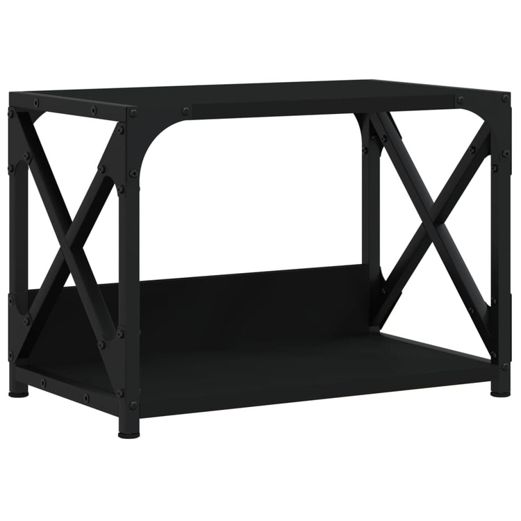 Support de l'imprimante Vidaxl 2 couches 44x26x31,5 cm Bois de bois transformé