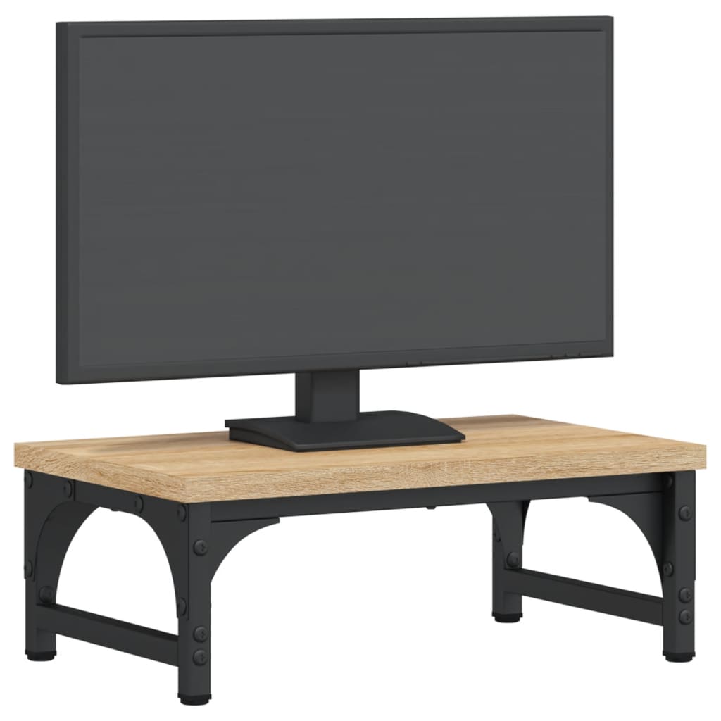 Vidaxl Monitor Standard 37x23x14 cm Bois de chêne sonoma en bois de chêne sonoma