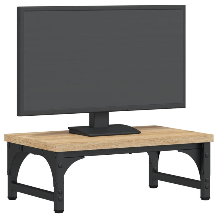 Vidaxl Monitor Standard 37x23x14 cm Bois de chêne sonoma en bois de chêne sonoma