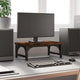 Vidaxl Monitor Standard 37x23x14 cm Couleur de chêne fumé en bois transformé