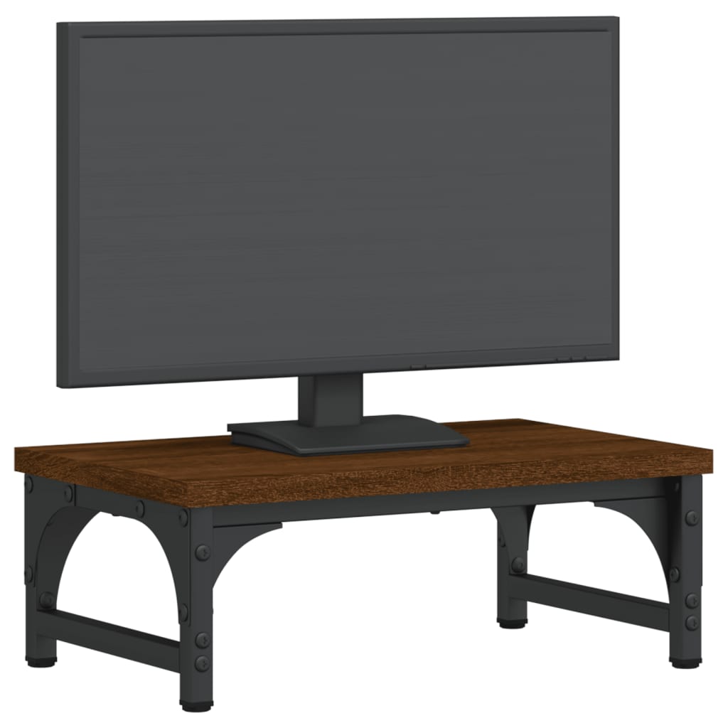 Vidaxl Monitor standard 37x23x14 cm Couleur de chêne brun en bois transformé