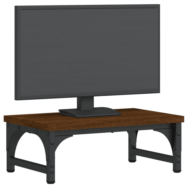 Vidaxl Monitor standard 37x23x14 cm Couleur de chêne brun en bois transformé