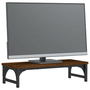 Vidaxl Monitor Standard 55x23x14 cm Couleur de chêne brun en bois transformé - afbeelding 3