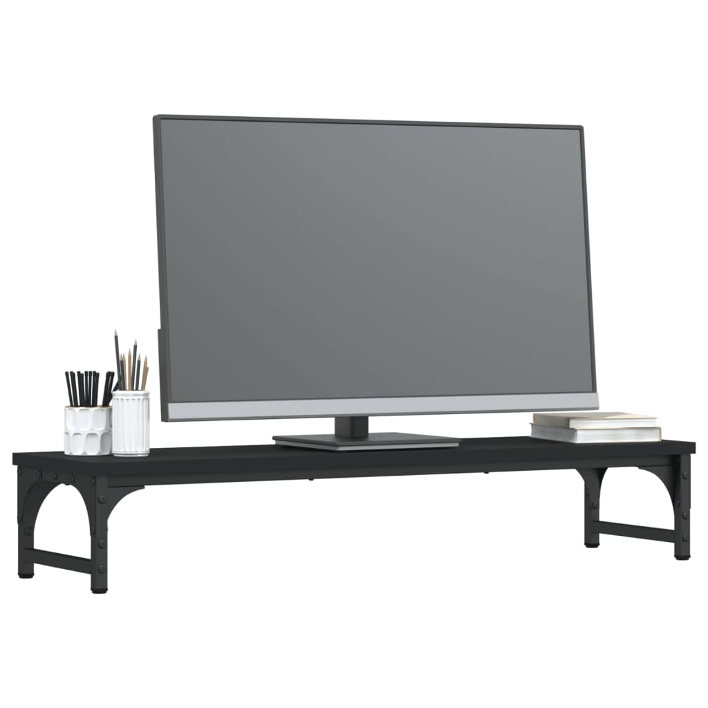 Vidaxl Monitor Standard 85x23x15.5 cm Bois de bois transformé