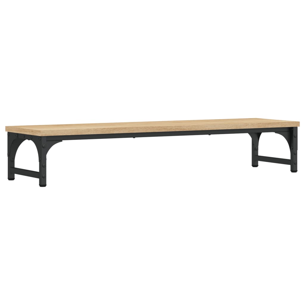 Vidaxl Monitor Standard 85x23x15.5 cm Processus de chêne sonoma en bois -colore