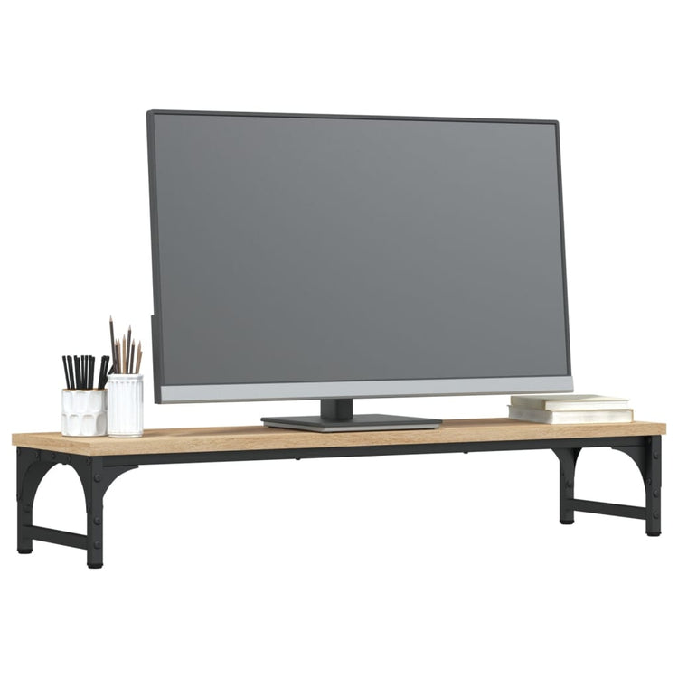 Vidaxl Monitor Standard 85x23x15.5 cm Processus de chêne sonoma en bois -colore