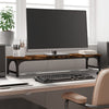 Vidaxl Monitor Standard 85x23x15.5 cm Couleur de chêne fumé en bois transformé