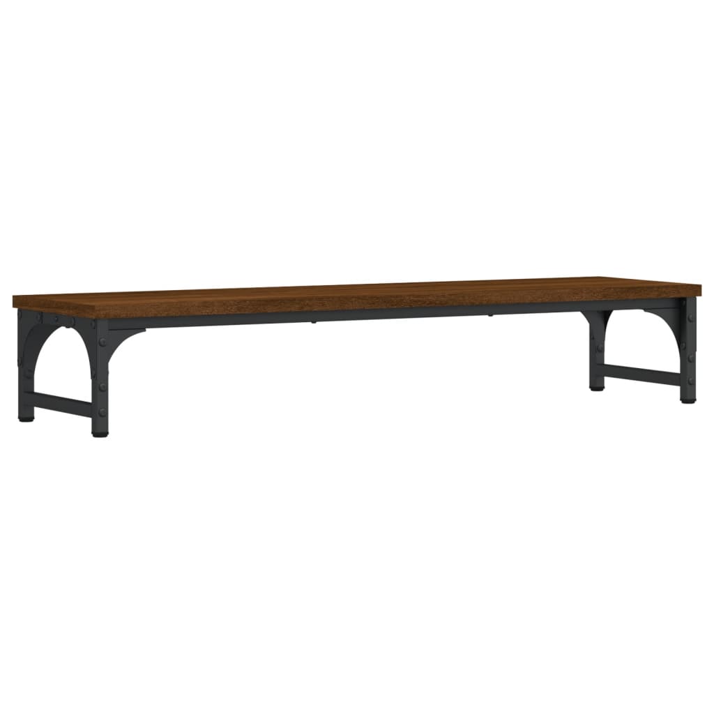Vidaxl Monitor Standard 85x23x15.5 cm Couleur de chêne brun en bois transformé