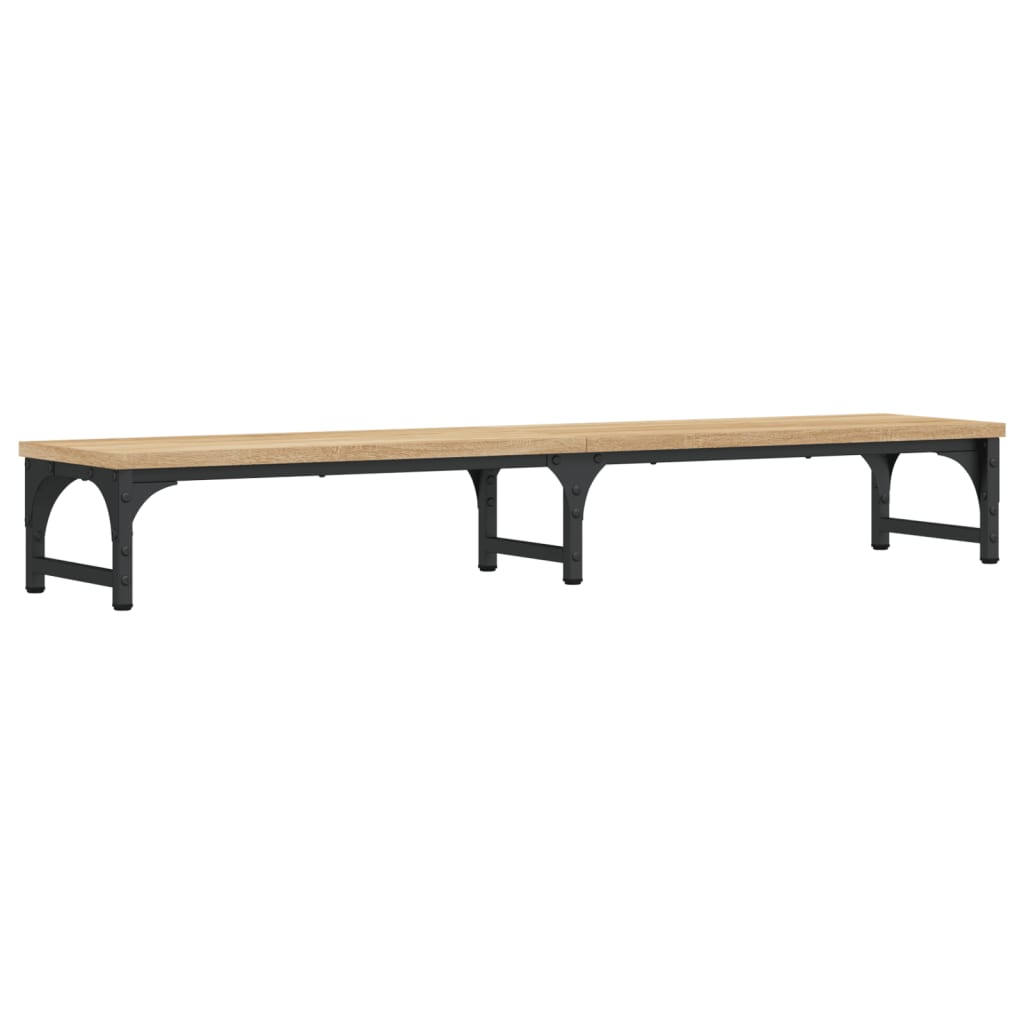 Vidaxl Monitor Standard 105x23x15.5 cm Couleur de bois de bois de bois transformé
