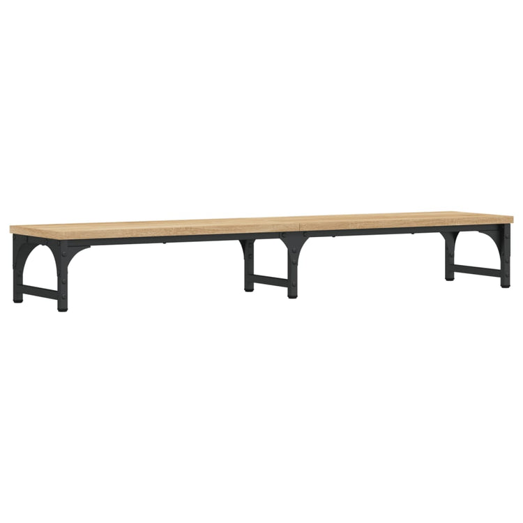 Vidaxl Monitor Standard 105x23x15.5 cm Couleur de bois de bois de bois transformé