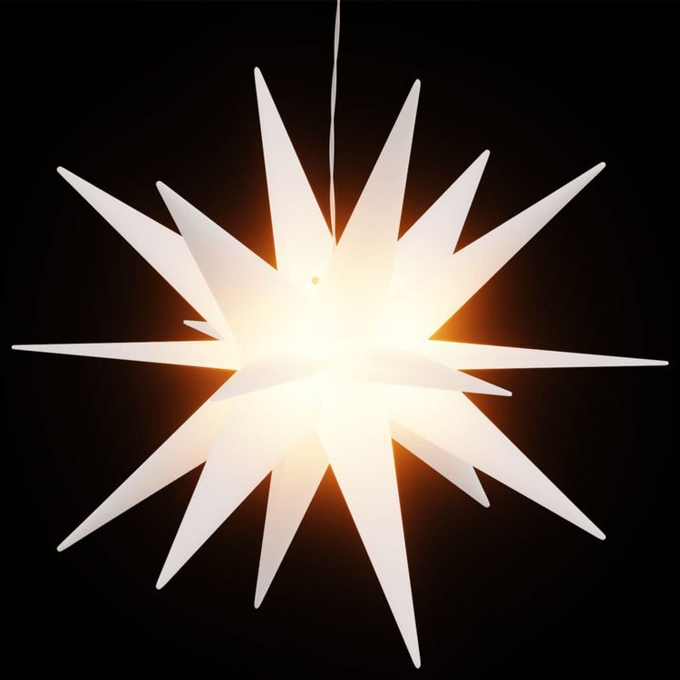 Vidaxx lampe de Noël avec LED pliable 43 cm blanc