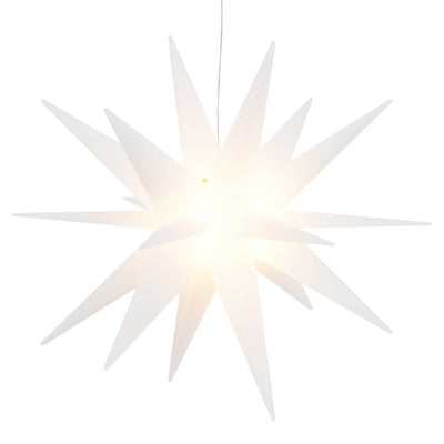 Lampe de Noël Vidaxl avec LED pliable 57 cm blanc