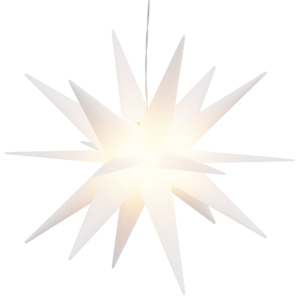 Lampe de Noël Vidaxl avec LED pliable 100 cm blanc