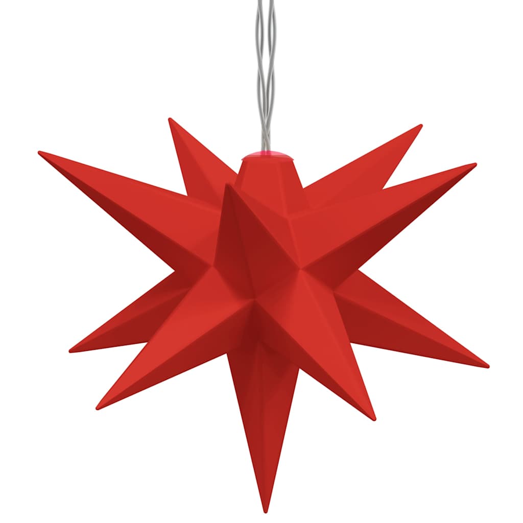 Lampe de Noël Vidaxl 10 LEDS 10 cm Rouge