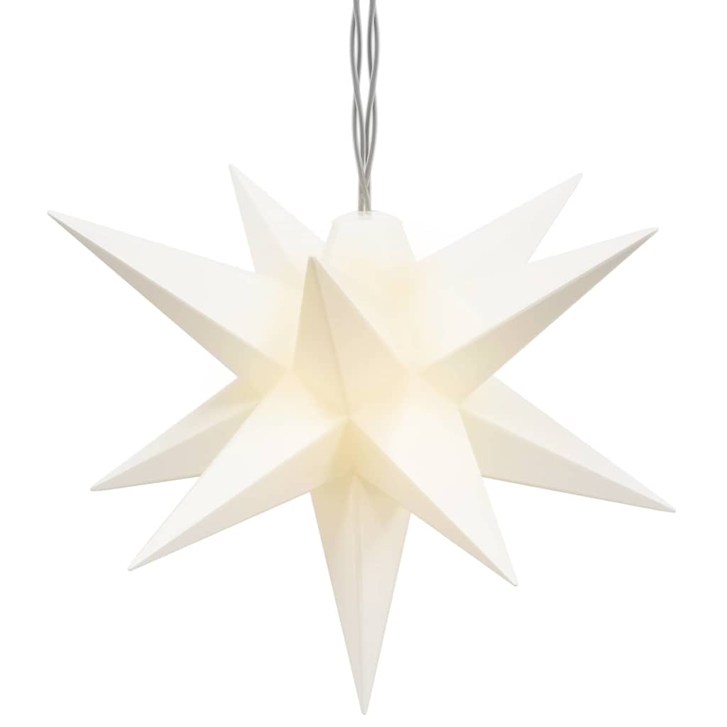 Lampe de Noël Vidaxl 10 LEDS 10 cm blanc