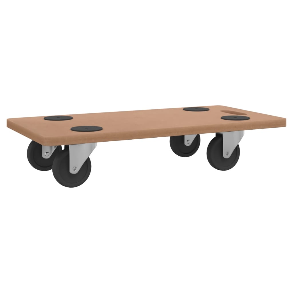 Vidaxl meubles chiens 6 pc en bois travaillé rectangulaire