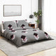 Ensemble de découverte de couette Vidaxl 260x240 cm Coton Gray