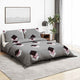 Vidaxx parure de couette 225x220 cm coton gris