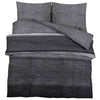 Ensemble de découverte de couette Vidaxl 240x220 cm Coton Gris foncé