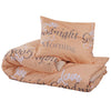 Vidaxl Duvet Richet Set 135x200 cm Coton Pink