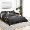 Ensemble de découverte de couette Vidaxl 200x220 cm Black