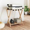 vidaxl Porte-bagages 68x38x58 cm Bambou