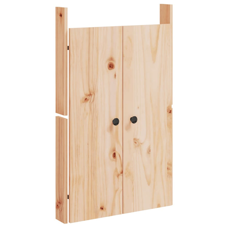 Portes d'armoire Vidaxl pour cuisine extérieure 50x9x82 cm en bois de pin massif