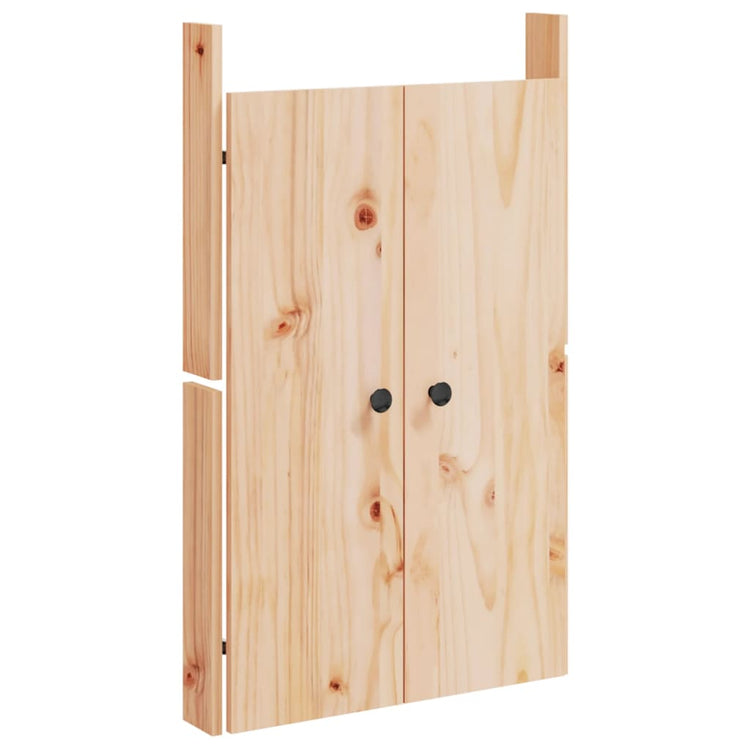 Portes d'armoire Vidaxl pour la cuisine extérieure 2 ST 50x9x82 cm en bois de pin