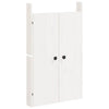 Portes d'armoire Vidaxl pour cuisine extérieure 50x9x82 cm pin avec blanc