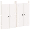 Portes d'armoire Vidaxl pour cuisine extérieure 2 ST 50x9x82 cm Bois de pin blanc