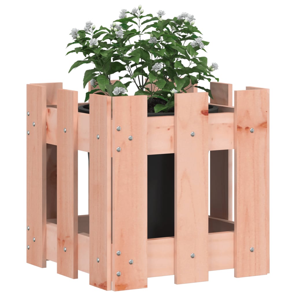 Vidaxl Planning Boîte avec clôture 30x30x30 cm Dougashout solide