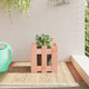 Vidaxl Planning Boîte avec clôture 30x30x30 cm Dougashout solide
