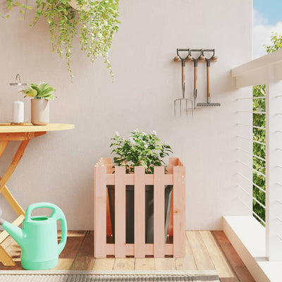 Vidaxl Planning Boîte avec conception de clôture 50x50x50 cm Douglashout solide