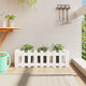 Vidaxl Planter Inssenté HEK Design 100x30x30 cm Pine Wit White