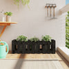 Vidaxl Planter Insense HEK Design 100x30x30 cm Pine Wood Black