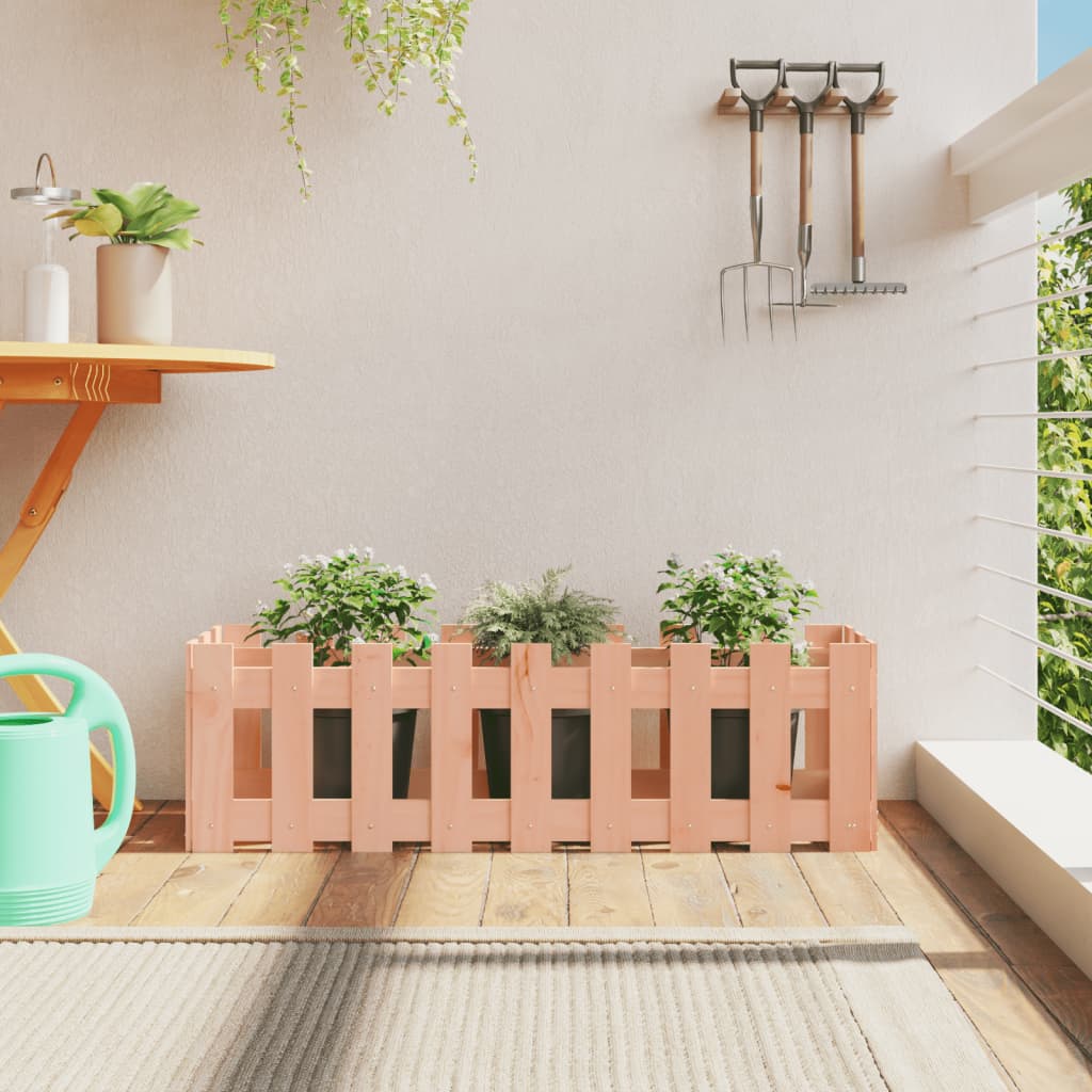 Vidaxl Planning Box Escome en hausse de 100x30x30 cm Douglashout solide