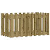 Vidaxl Planter Insense HEK Design 100x50x50 cm Bois imprégné