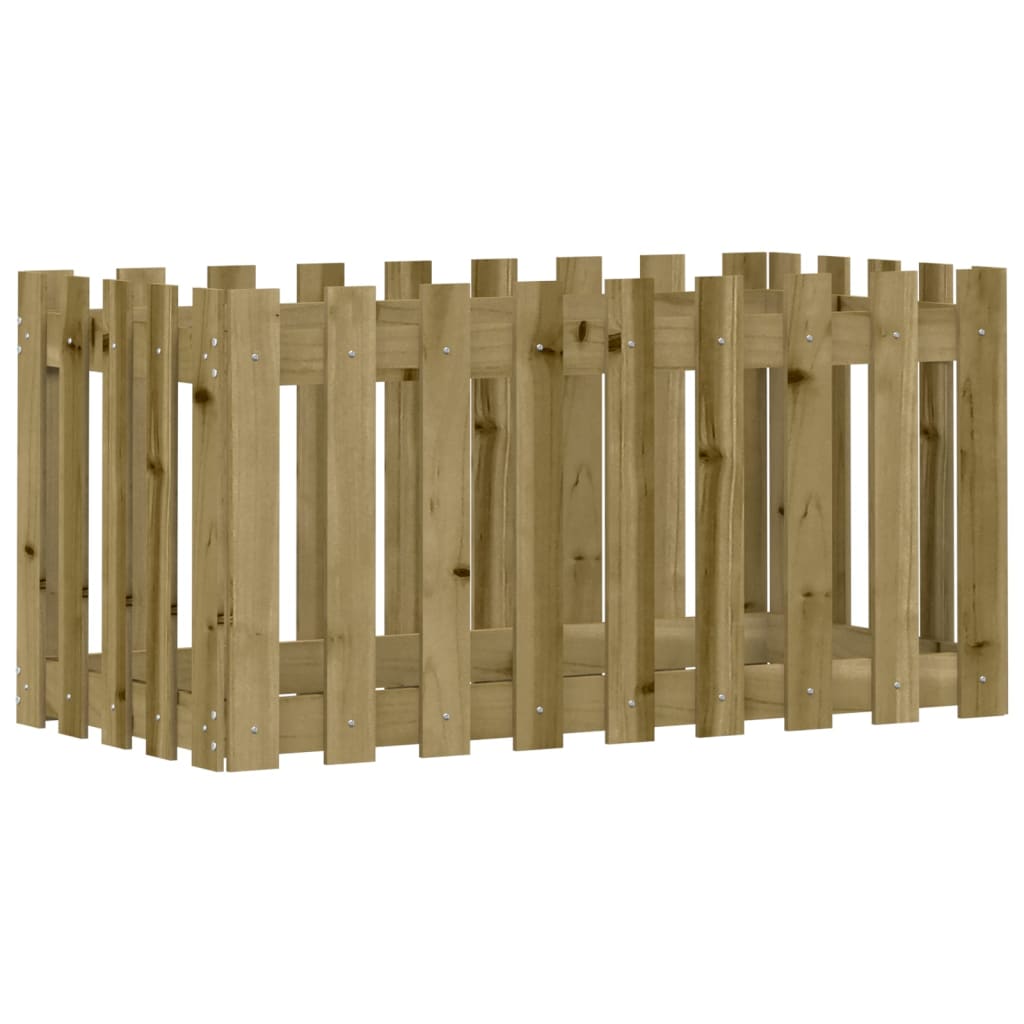 Vidaxl Planter Insense HEK Design 100x50x50 cm Bois imprégné